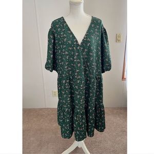 ASOS Curve Faux Wrap Dress Size 26